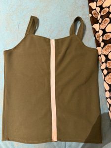 Olive Green Tank Top