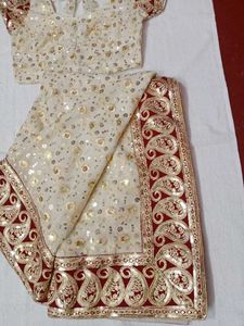 heavy sequin Embroidery work saree 😍