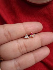 beautiful new Nose Pins - Set of Two