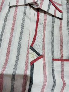Buy Two get One Free. Men's Striped Casual Shirt