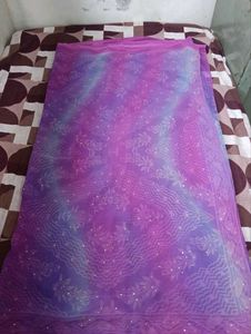 Elegant pink Ombre Saree