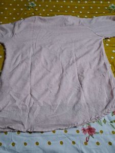 Elegant Pink Kurta with Embellishments