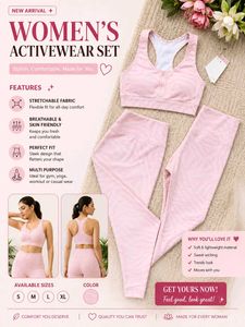 Pink Zebra Print Activewear Set