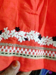 Elegant Red Kurta