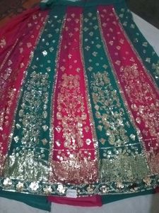Unstiched Lehenga Choli And Duptta