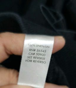 Calvin Klein 100% Linen Drawstring Shorts
