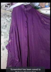 Beautiful Purple burkha Set
