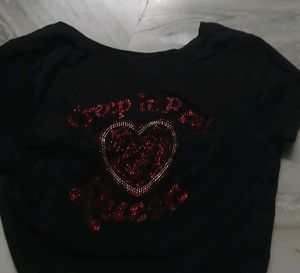 Classic Black V-Neck T-Shirt