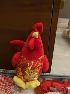 Red Rooster Plush Toy