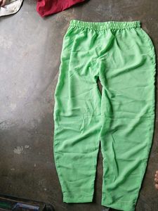 Light Green Palazzo Pants