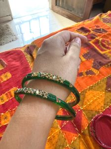 Any 1 Set | Dazzling Embellished Bangles