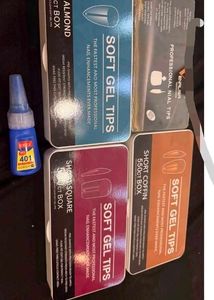 Soft Gel Nail Tips Set