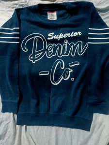 Stylish Blue Denim Co. Sweatshirt