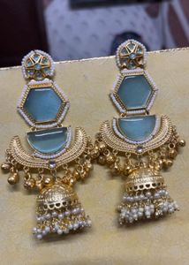 Elegant Kashmiri Jhumka Earrings