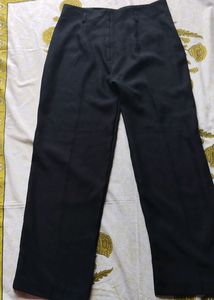 Black Wide Leg Trousers