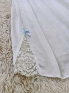 Lace Trim Corset Style Chemise Nightgown