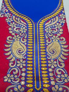 Summer Special Suit With Blue Bottom