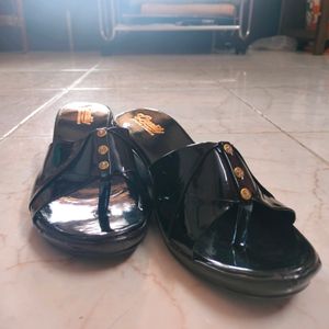 FANCY PARTY WEAR HEELS (BLACK AND GREY)(TWO COMBO)