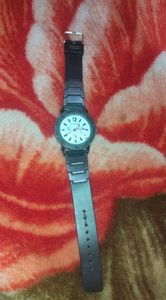Black Strap watch