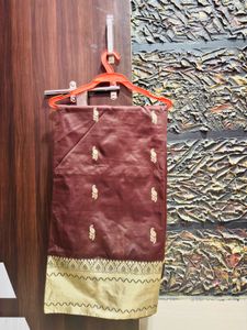 Banarasi brown saree