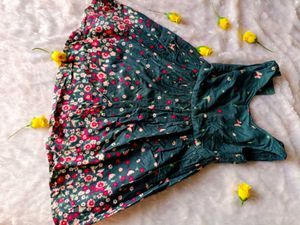 Floral Print Midi Dress