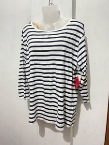 Classic Striped Long Sleeve Top