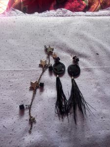 Boho Jewelry Set - Earrings &amp; Bracelet