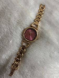 titan RAGA Elegant Gold Tone Watch