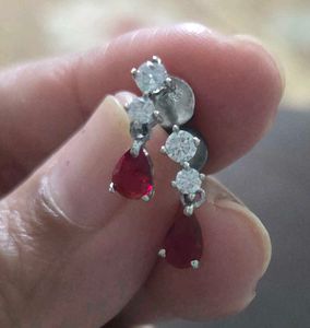 925 silver gemstone Drops set of 2 BrandNew