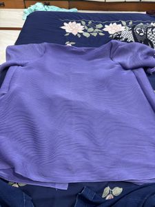 Lavender Kurta coord Set with Pearl Embellishments