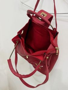 Chic Red Handbag