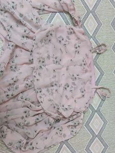 Pretty Floral Pink Mini Dress