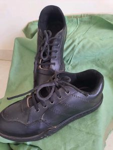 Boys School Shoes Black