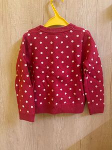Disney Minnie Mouse Polka Dot Sweater