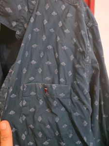 LOUIS PHILIPPE Men's Printed Button-Down Shirt