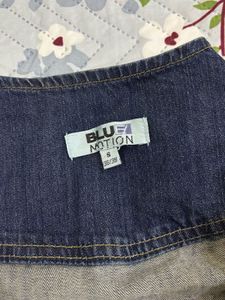 Blue Denim Vest/waist coat