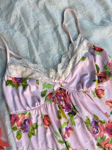 Pastel Floral Nightgown