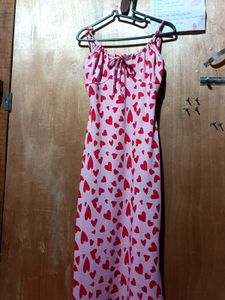 Cute Pink Heart Dress