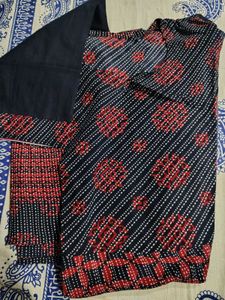 Stylish long frock with pocket