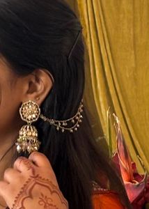Stunning Ethnic Jhumka Earrings