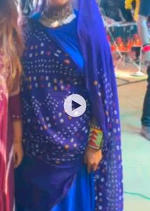 Royal Blue Lehenga Choli without odhani