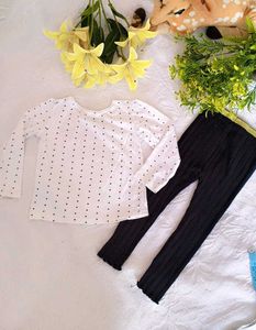 Very Beautiful Top With Leggings