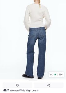 H&amp;M Women's Wide High Jeans