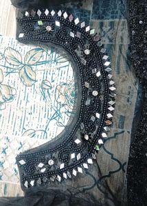 Stunning Black Sequined Lehenga Choli
