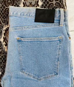 &amp;Denim(H&amp;M) Men's Light Wash Relaxed Fit Jeans