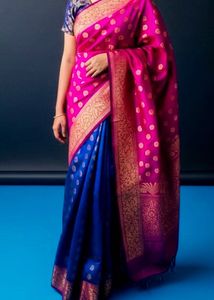 💕 Saree with Blouse 💕