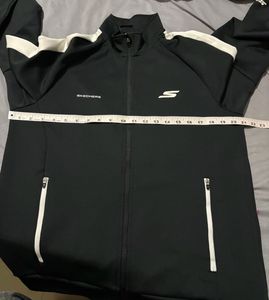 Skechers Black &amp; White Track Jacket