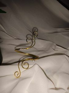 Elegant Gold Arm Cuff with Pearls🫶🏻🤍😭