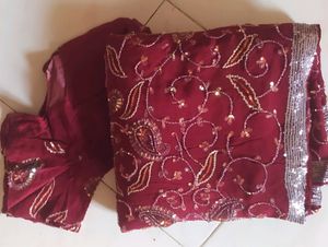 Heavy Work Saree