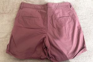 Women's Pink Cotton Shorts